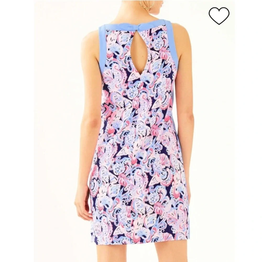 Lilly Pulitzer Angie Stretch Shift Dress - Picture 9 of 11